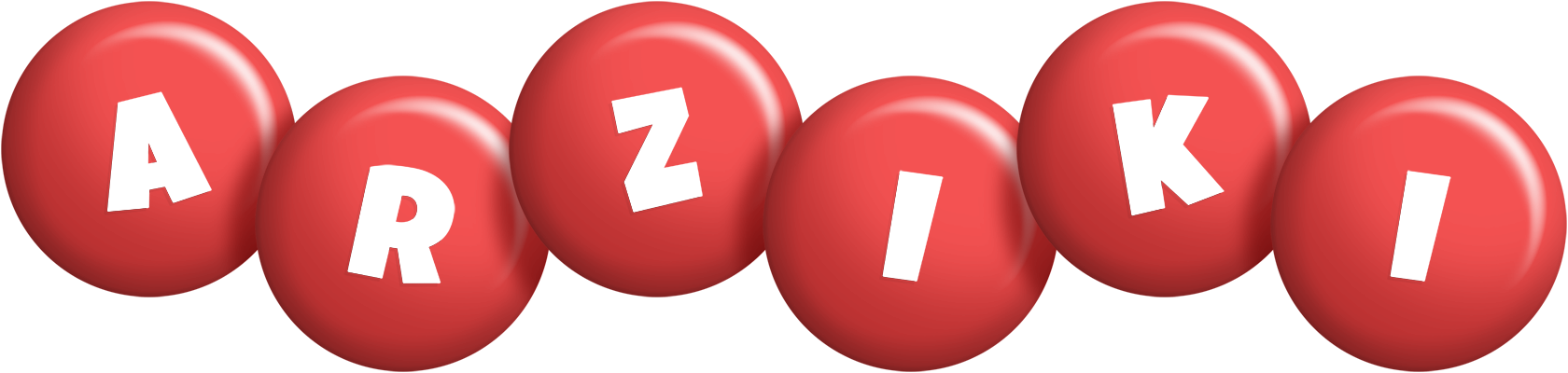 Arziki candy-red logo