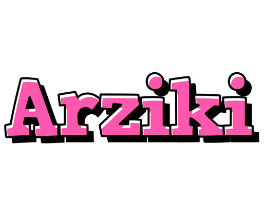 Arziki girlish logo