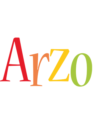 Arzo birthday logo