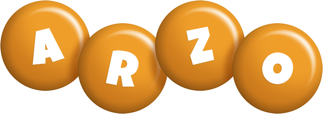 Arzo candy-orange logo