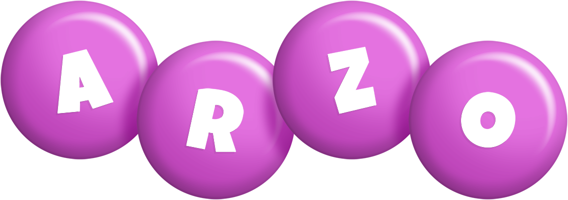 Arzo candy-purple logo