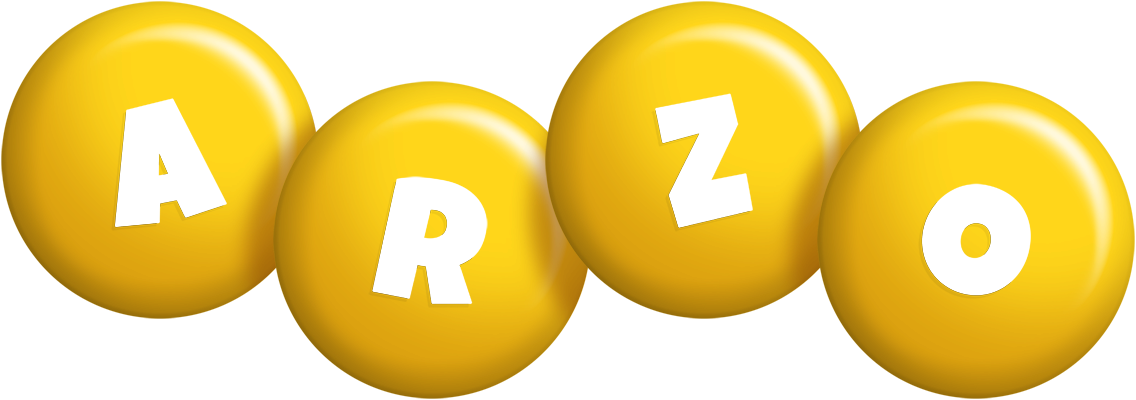 Arzo candy-yellow logo