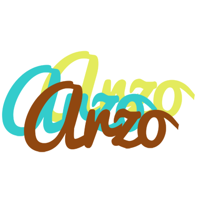 Arzo cupcake logo