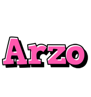 Arzo girlish logo