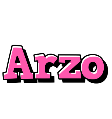 Arzo girlish logo