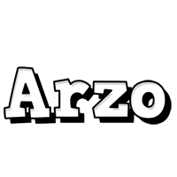 Arzo snowing logo