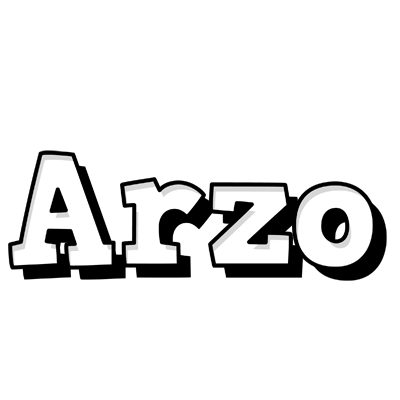 Arzo snowing logo