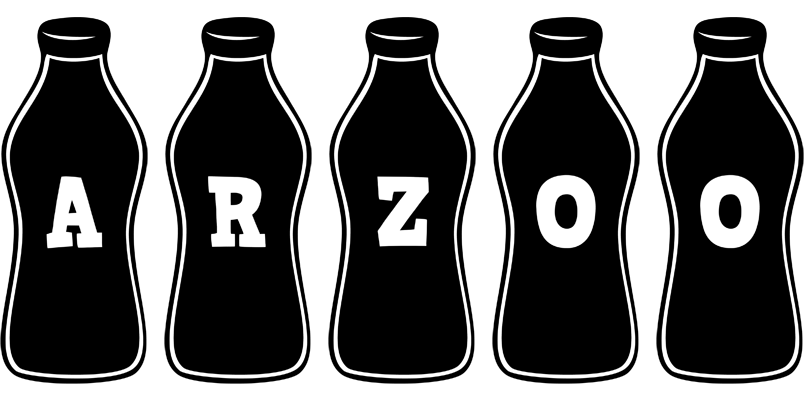 Arzoo bottle logo