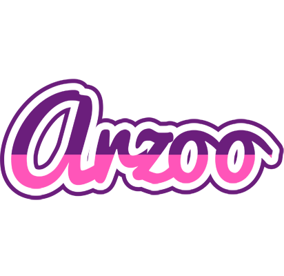 Arzoo cheerful logo