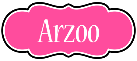 Arzoo invitation logo