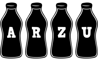 Arzu bottle logo