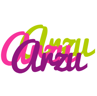 Arzu flowers logo