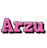 Arzu girlish logo