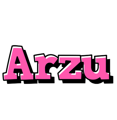 Arzu girlish logo
