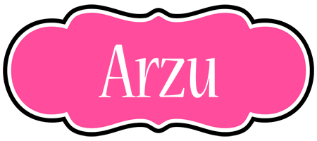 Arzu invitation logo