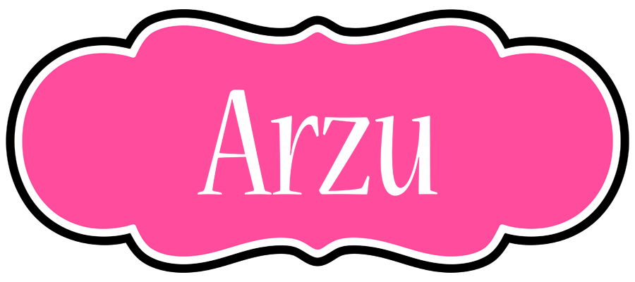 Arzu invitation logo