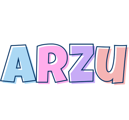 Arzu pastel logo