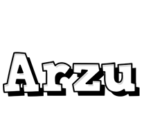 Arzu snowing logo