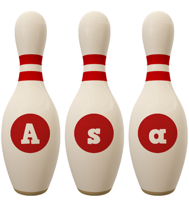 Asa bowling-pin logo