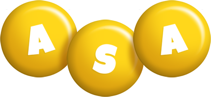 Asa candy-yellow logo