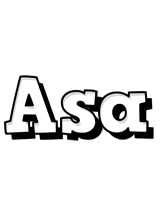 Asa snowing logo