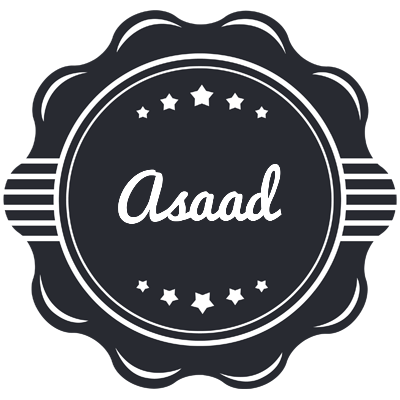 Asaad badge logo
