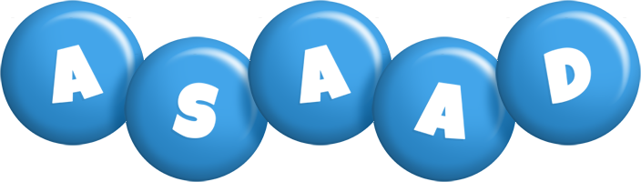 Asaad candy-blue logo