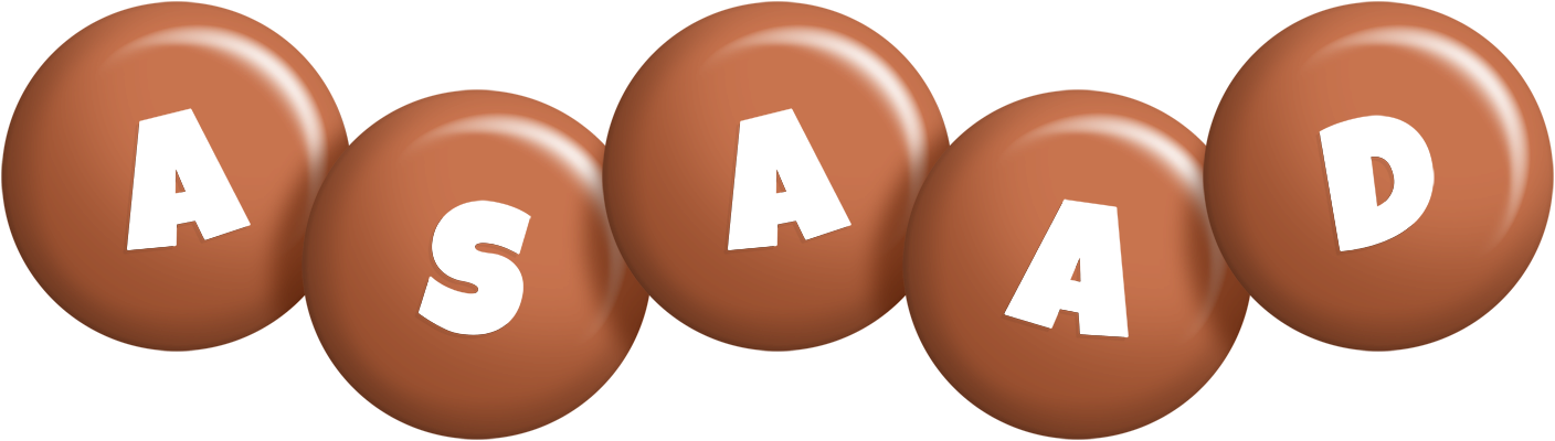 Asaad candy-brown logo