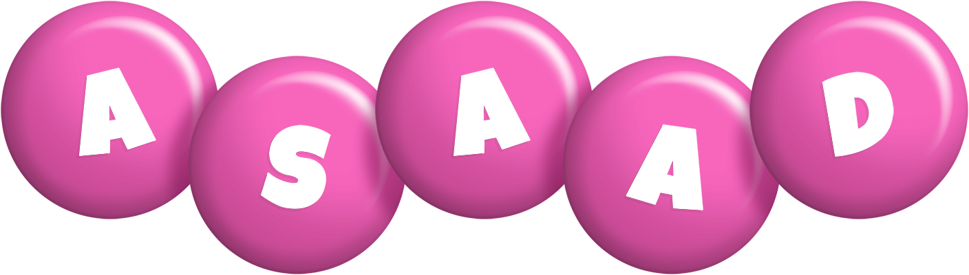 Asaad candy-pink logo