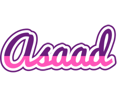 Asaad cheerful logo