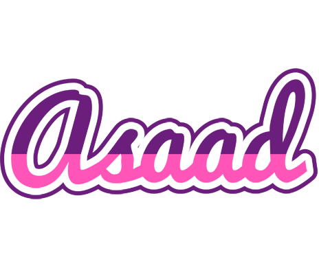 Asaad cheerful logo