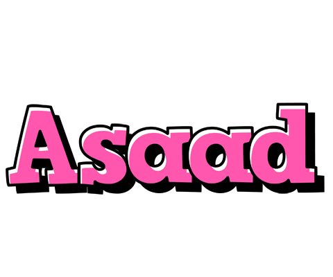 Asaad girlish logo