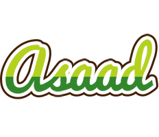 Asaad golfing logo