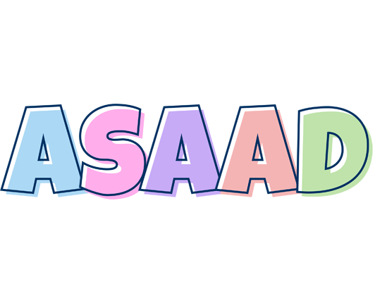 Asaad pastel logo
