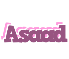 Asaad relaxing logo