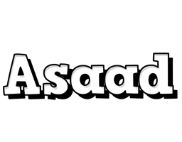 Asaad snowing logo