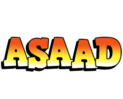 Asaad sunset logo