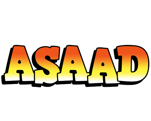 Asaad sunset logo