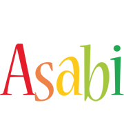 Asabi birthday logo