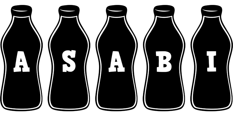Asabi bottle logo