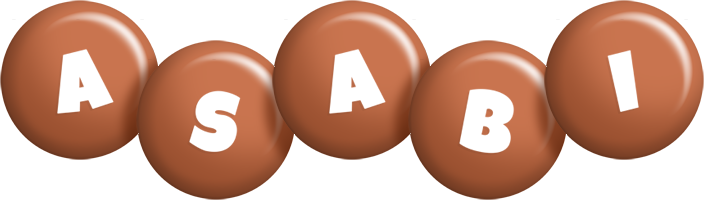 Asabi candy-brown logo