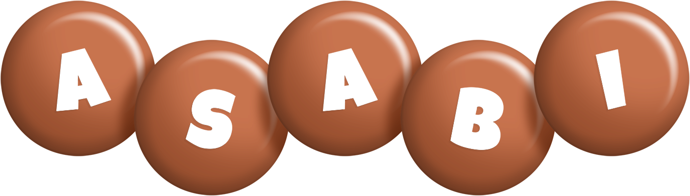 Asabi candy-brown logo