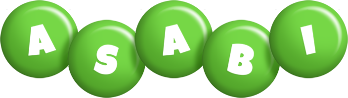 Asabi candy-green logo