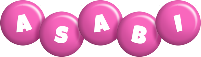 Asabi candy-pink logo