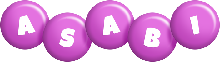 Asabi candy-purple logo