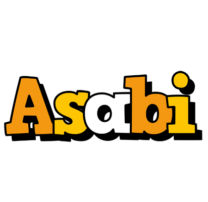 Asabi cartoon logo