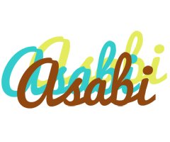 Asabi cupcake logo