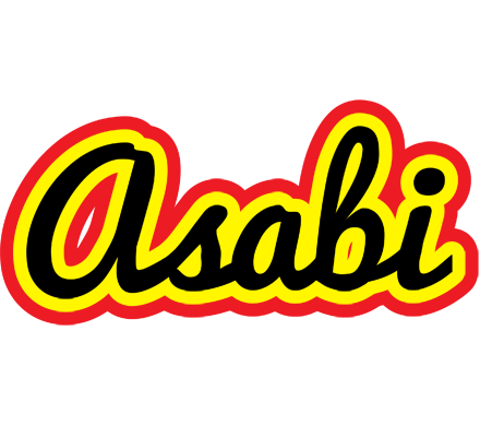 Asabi flaming logo