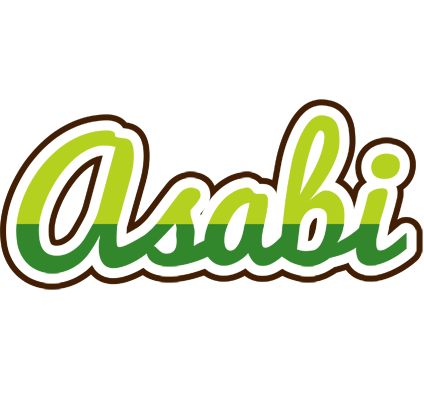 Asabi golfing logo