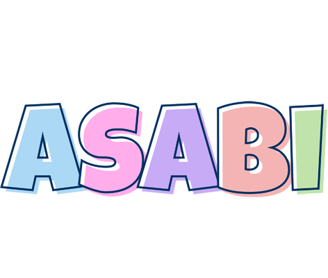 Asabi pastel logo